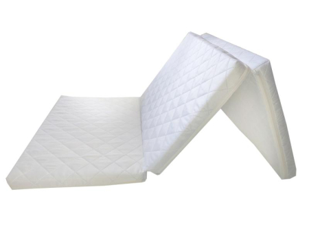 Saltea patut - Saltea Pliabila Spuma-Cocos 120x60x5 cm - Husa Microfibra Matlasata