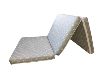 Saltea patut - Saltea Pliabila Spuma Poliuretanica 120x60x5 cm - Ancora Gri