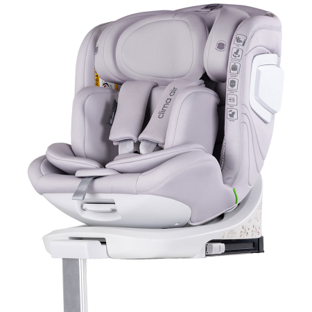Scaun si scoica auto - Scaun auto Chipolino Clima Air I-Size 40-150 cm cu sistem Isofix si sezut rotativ cloud