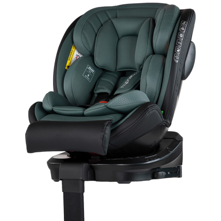 Noutati - Scaun auto Chipolino Hypnotic Plus I-Size 40-150 cm cu sistem Isofix si sezut rotativ green