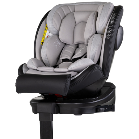 Noutati - Scaun auto Chipolino Hypnotic Plus I-Size 40-150 cm cu sistem Isofix si sezut rotativ platinum