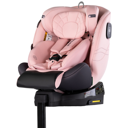 Scaun si scoica auto - Scaun auto Chipolino Premium I-Size 40-150 cm cu sistem Isofix pink marshmallow