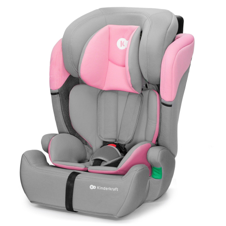 La plimbare - SCAUN AUTO KINDERKRAFT COMFORT UP I-SIZE 76-150 CM, PINK