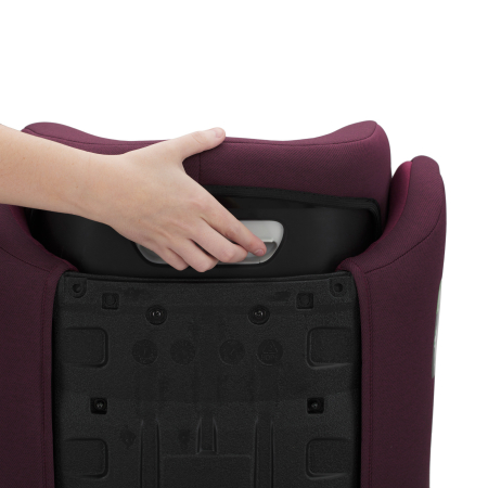 SCAUN AUTO KINDERKRAFT JUNIOR FIX2, I-SIZE 100-150 CM, CHERRY RED [10]