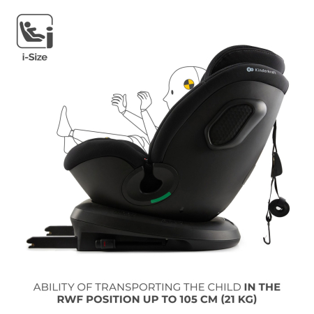 SCAUN AUTO KINDERKRAFT XPEDITION 3 I-SIZE 40-150 CM, BLACK [17]