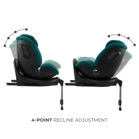 SCAUN AUTO KINDERKRAFT XRIDER 2 I-SIZE 40-150 CM GREEN [3]