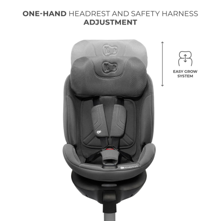 SCAUN AUTO KINDERKRAFT XRIDER 2 I-SIZE 40-150 CM GREY [5]