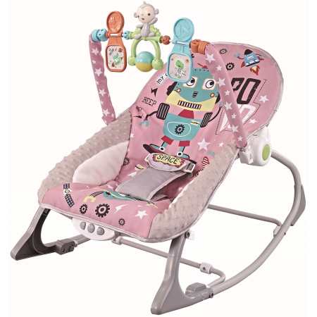 Balansoare si Leagane - Scaunel balansoar Chipolino Baby Spa pink