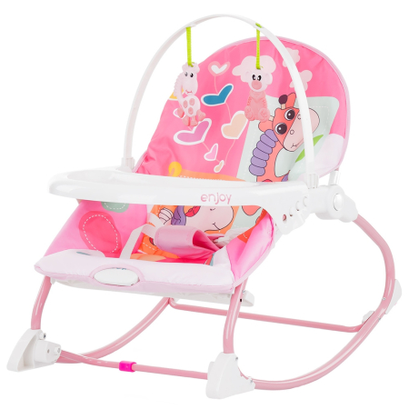 Balansoare si Leagane - Scaunel balansoar Chipolino Enjoy pink