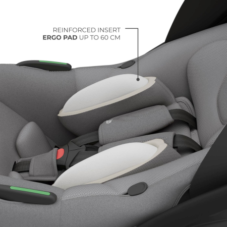 SCOICA AUTO KINDERKRAFT I-LITE CU BAZA ENDURA SAFE FX GREY [9]