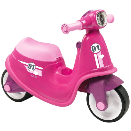 bubu-still.ro - Scuter Smoby Scooter Ride-On pink
