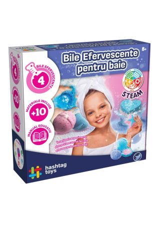 Jucarii role-play copii - SET CREARE BILE EFERVESCENTE PENTRU BAIE