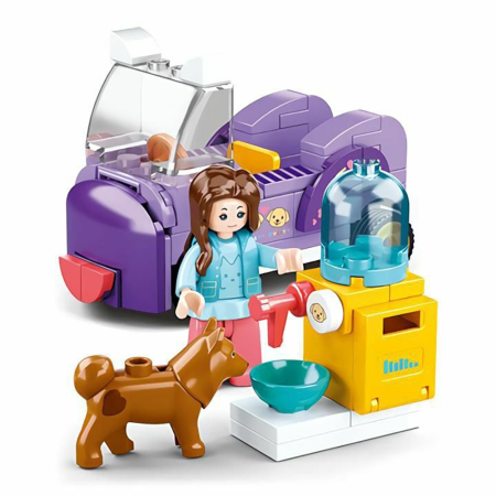 Jucarii - Set de constructie Girl's Dream, 91 piese, Statie hranit animale - Sluban