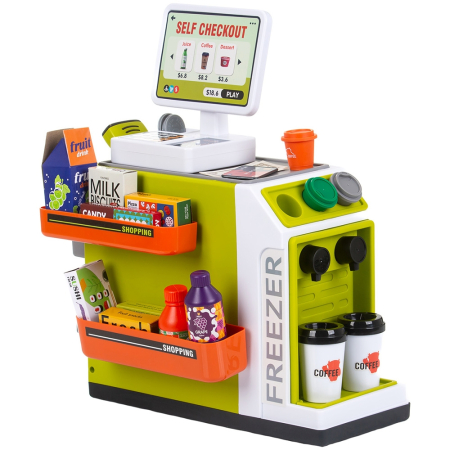 bubu-still.ro - Set jucarie Chipolino Supermarket cu lumini, sunete si 46 accesorii