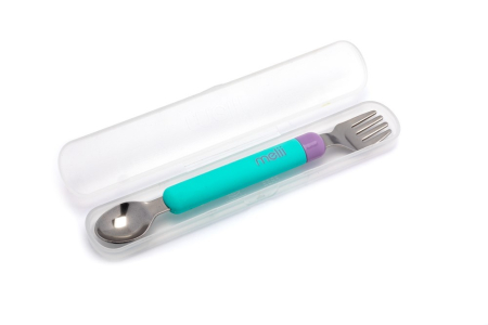 SET LINGURITA-FURCULITA, MELII, BLUE&PURPLE [8]