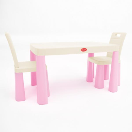 Birou copii - Set masa copii si scaune MyKids 04680/12 Light Pink