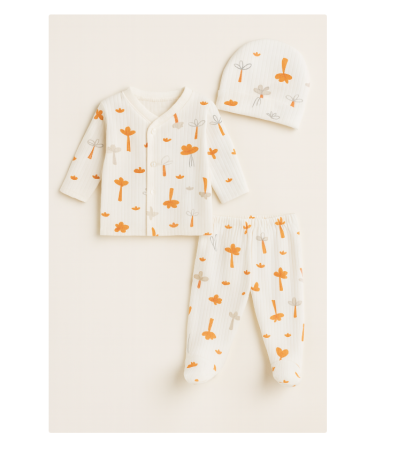 Noutati - Set nou nascut, 3 piese, Palmieri