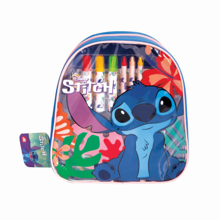 Jucarii role-play copii - SET PENTRU DESEN IN RUCSAC STITCH