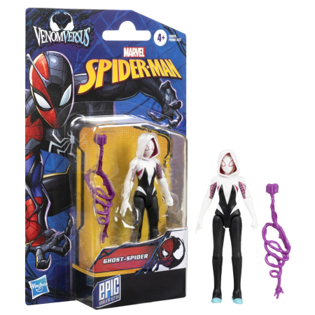 SPIDERMAN EPIC HERO FIGURINA GHOST SPIDER 10CM [3]