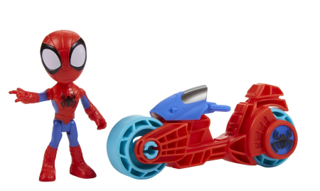 SPIDEY PRIETENII EXTRAORDINARI SET MOTOCICLETA SI FIGURINA SPIDEY 10CM [7]