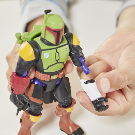 STAR WARS MIX MASHERS SET FIGURINA BOBA FETT 12CM SI ACCESORII [3]