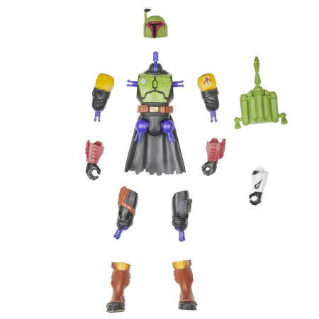 STAR WARS MIX MASHERS SET FIGURINA BOBA FETT 12CM SI ACCESORII [4]