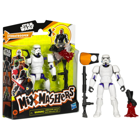 STAR WARS MIX MASHERS SET FIGURINA STORMTROOPER 12CM SI ACCESORII [8]