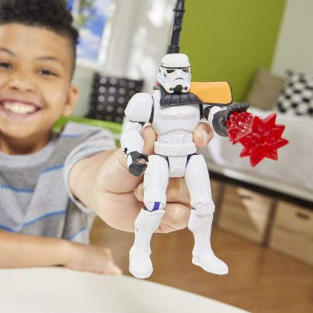 STAR WARS MIX MASHERS SET FIGURINA STORMTROOPER 12CM SI ACCESORII [3]