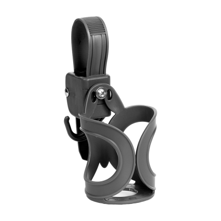 Geanta carucior - Suport universal pentru pahar si carlig de geanta pentru carucioare Chipolino black