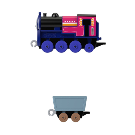 THOMAS LOCOMOTIVA CU VAGON PUSH ALONG ASHIMA [4]