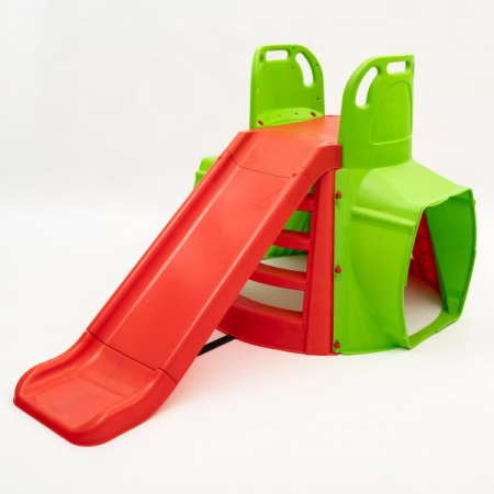 Jucarii - Tobogan cu tunel MyKids 01470/13 GREEN/RED