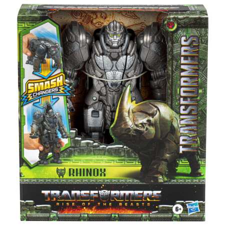 Figurine - TRANSFORMERS 7 SMASH CHANGERS FIGURINA RHINOX 23CM