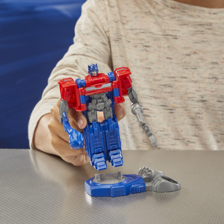 TRANSFORMERS ONE SET 2 FIGURINE OPTIMUS PRIME SI MEGATRON [5]