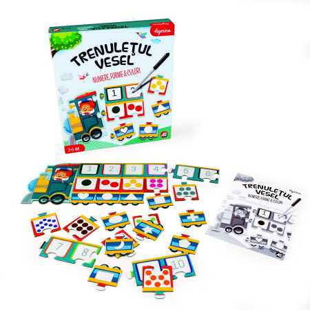 TRENULETUL VESEL NUMERE FORME CULORI [2]