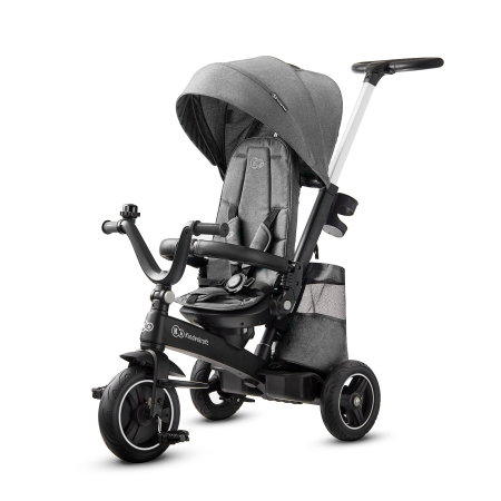 Corturi si jucarii de exterior - TRICICLETA KINDERKRAFT EASYTWIST, PLATINUM GREY