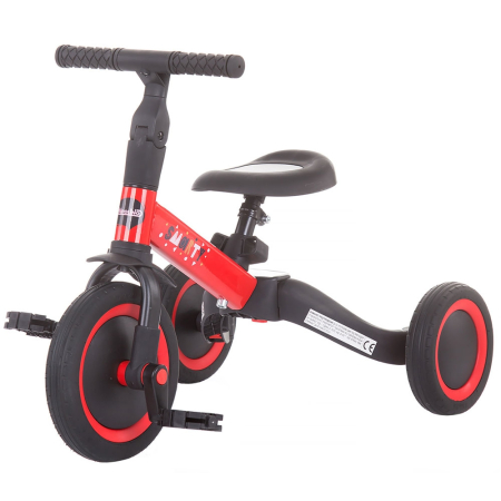 Triciclete - Tricicleta si bicicleta Chipolino Smarty 2 in 1 red
