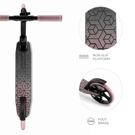 TROTINETA KINDERKRAFT FREELY, PINK [4]