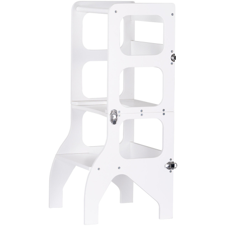 Birou copii - Turn de invatare Chipolino 2 in 1 alb