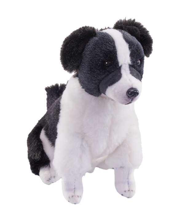 Caine de salvare cu sunet BORDER COLLIE - Jucarie Plus Wild Republic 14 cm [1]