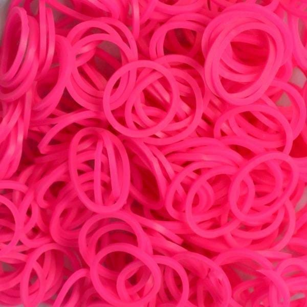 Elastice Rainbow Loom - Neon Roz - 300 buc. [1]