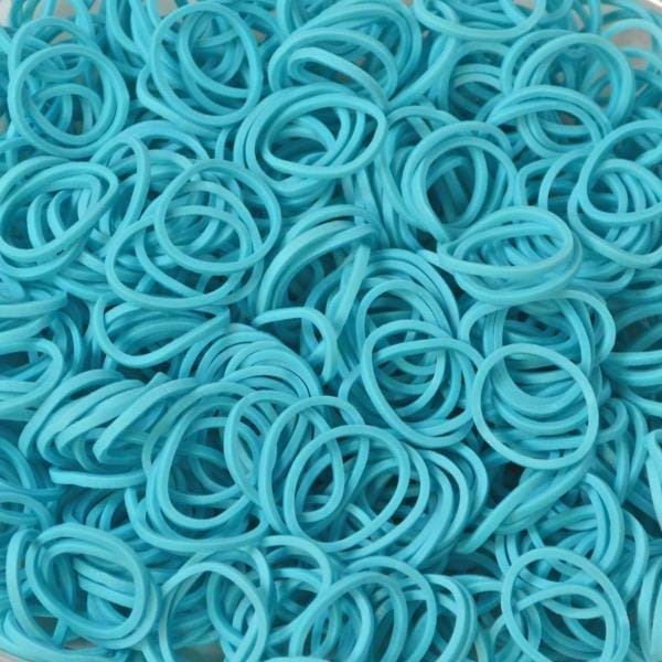 Elastice Rainbow Loom - Standard Turcoaz-600 buc [1]