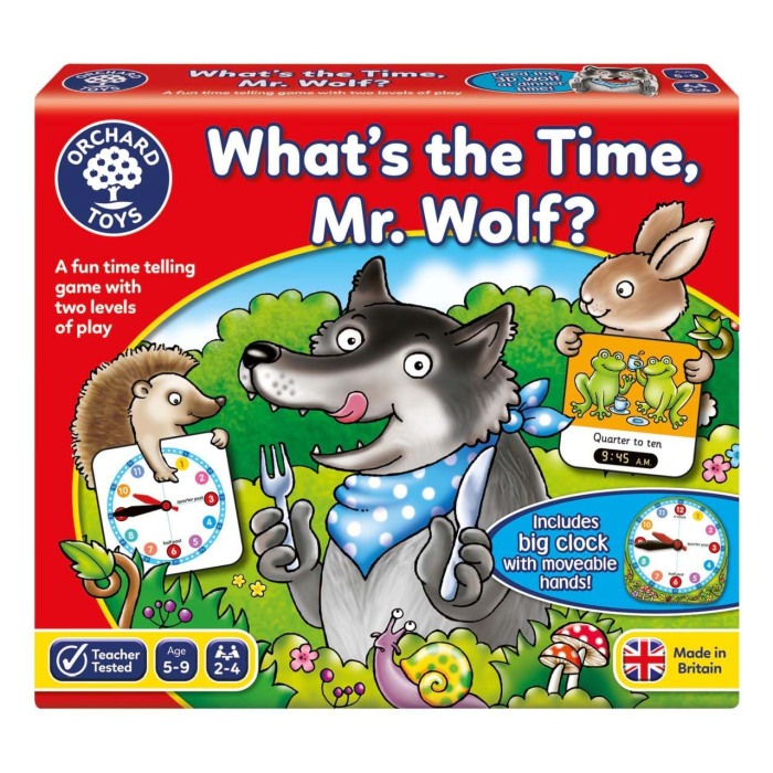 Joc de societate Cât Este Ceasul Domnule Lup WHAT'S THE TIME MR WOLF [1]