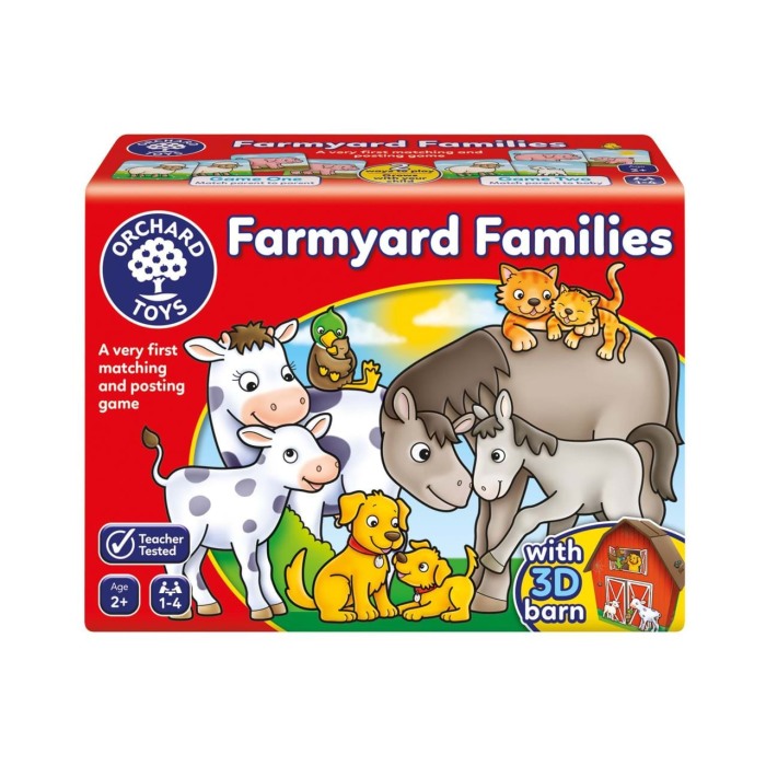 Joc educativ Familii de la Ferma FARMYARD FAMILIES [1]