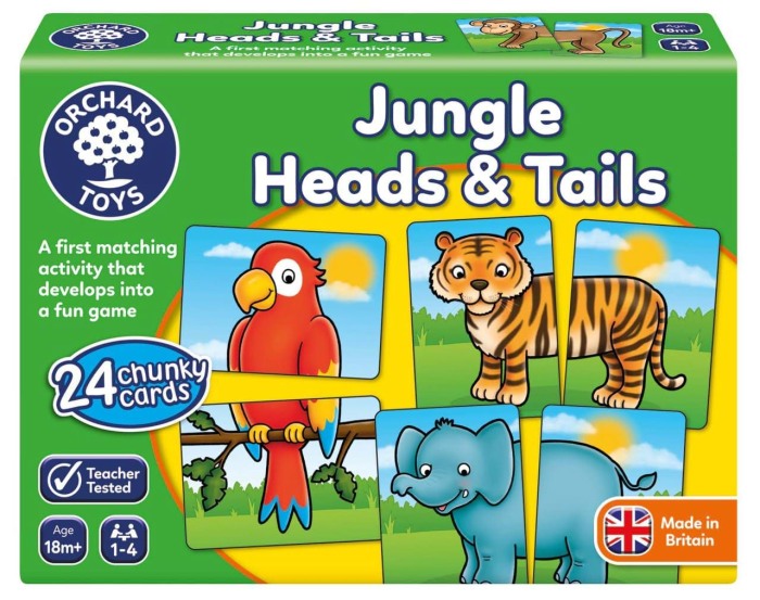 Joc educativ Jungla JUNGLE HEADS & TAILS [1]