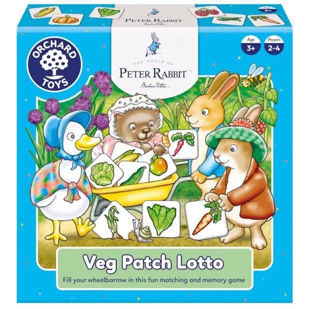 Joc educativ Loto Gradina Cu Legume Peter Rabbit [1]