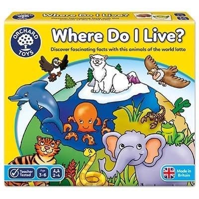 Joc educativ loto Habitate WHERE DO I LIVE [1]