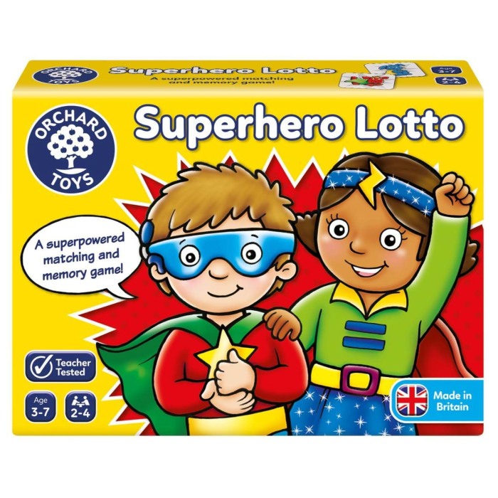 Joc educativ Supererou SUPERHERO LOTTO [1]