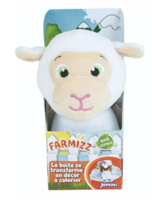 Jucarie Plus Jemini In Cutie Pentru Colorat 15cm Oita [2]