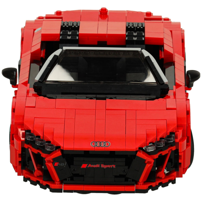 Masina Audi R8 Spyder Rastar 1:14 din piese de constructie – 1440 piese [6]