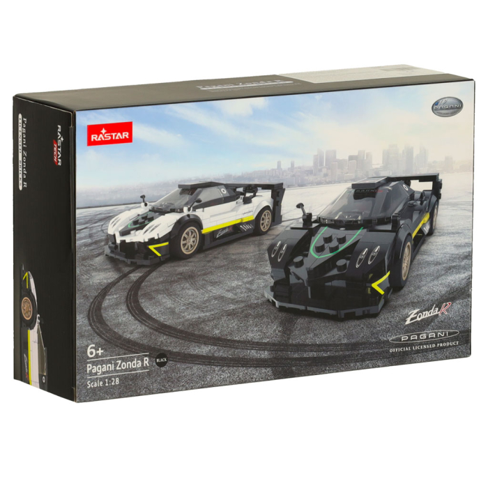 Masina Pagani Zonda R Rastar 1:28 din piese de constructie – 387 piese [9]